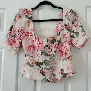 Favorite Daughter Floral top size Small